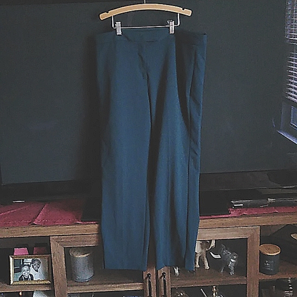 DKNY size 14  green pants